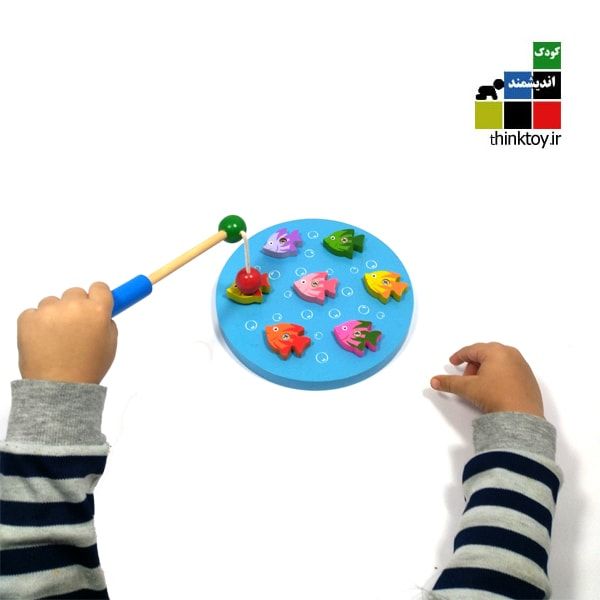 ماهگیری چوبی (مگنتی ، آهنربایی)